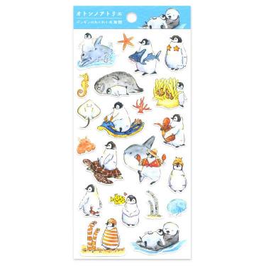 夏柄 オトンシール SP-189s ペンギン 水族館