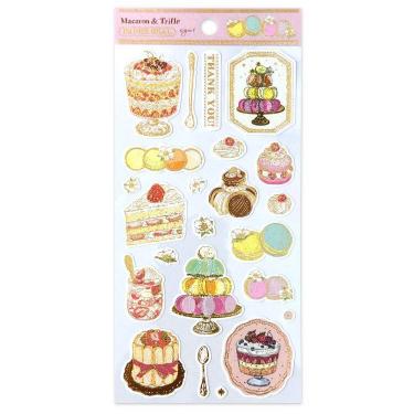 ペーパーシール いのうえ彩 マカロン&トライフル