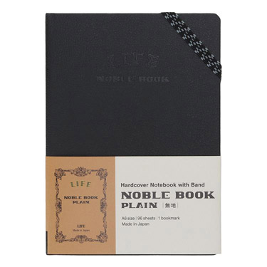 ライフ ノート ノーブルブック A6 無地
