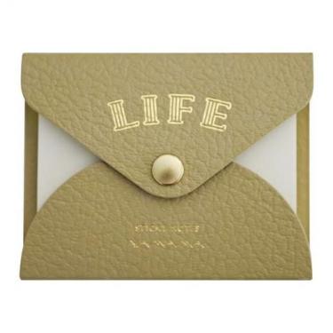 LIFE×やまま文具 カバー付きふせん ベージュ