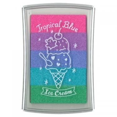 スタンプパッド ウォーターカラーシフォン トロピカルブルーアイス【ロフト限定】