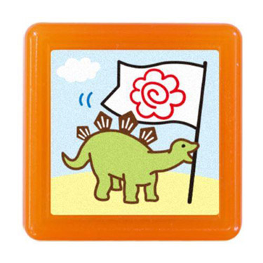 ティーチャー浸透印 恐竜 はなまる