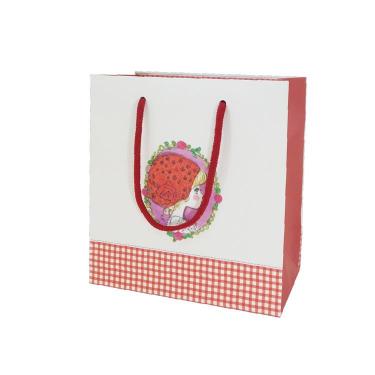 キャリーバッグ M 水森亜土 赤いスカーフ