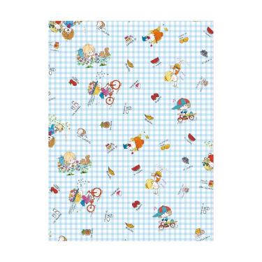ミニラッピングペーパー 水森亜土 ピクニック