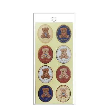 シートシール ベア マルチカラー