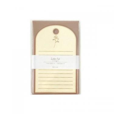 レターセット タグ ブラウン