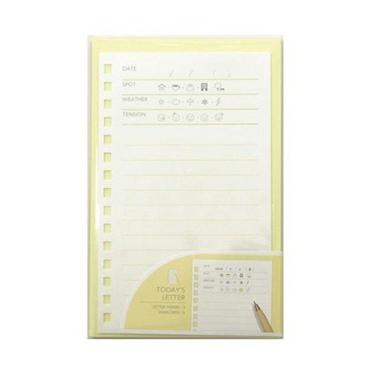 レターセット TODAY’S LETTER レモン