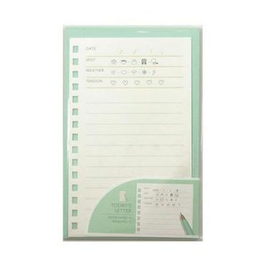 レターセット TODAY’S LETTER ミント