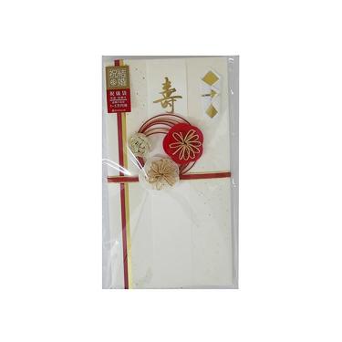 祝儀袋 梅結び 白