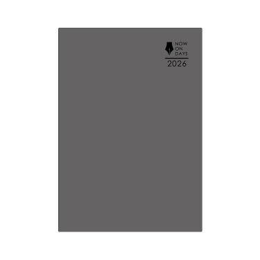 2025年12月始まり手帳 月間 A6 AR-03 ブラック