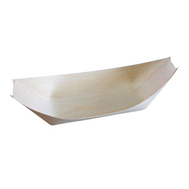 たこ焼き用 舟 6寸 ナチュラル 10枚