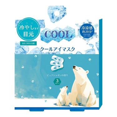 アイマスク3 ながらCOOLアイマスク あざらし 3枚入: コスメ＆ビューティー