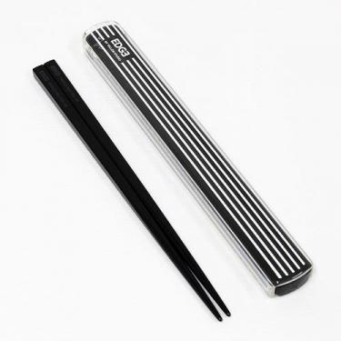 箸＆ケース　箸１９．５ｃｍ　エッジ