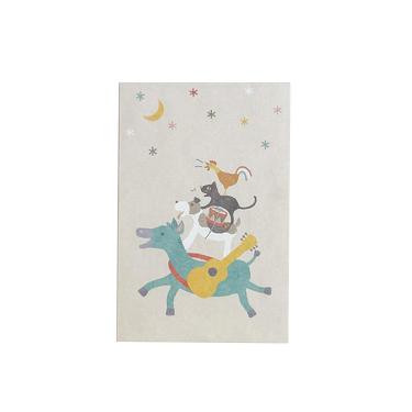 年賀ポチ袋 ブレーメンの音楽隊 3枚入り