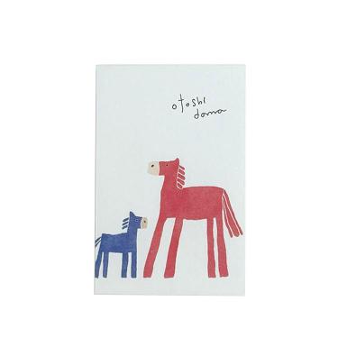 年賀ポチ袋 おうまのおやこ 3枚入り