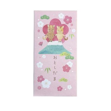 年賀のし袋 うまペア 3枚入り