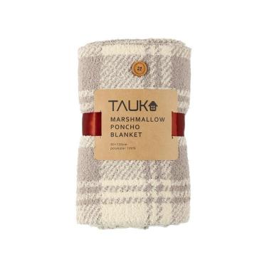ポンチョブランケット 60×130cm アッシュ 【ロフト限定】