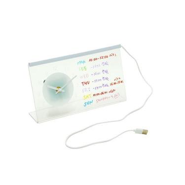アクリルボードクロック