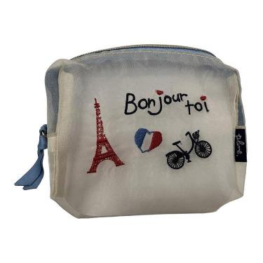 オーガンジーミニポーチ Paris