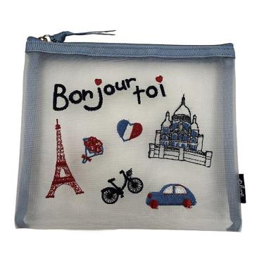 メッシュフラットポーチ Paris