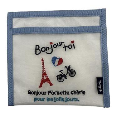 メッシュハンカチポーチ Paris