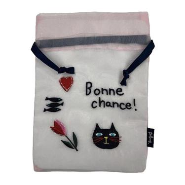 オーガンジー巾着 ミミココモモ