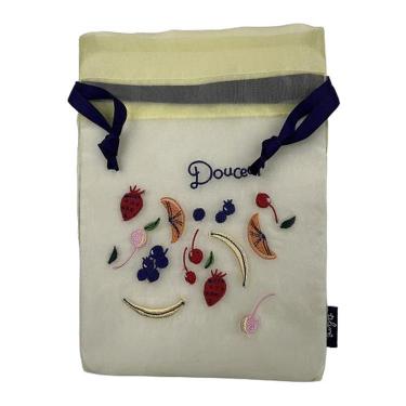 オーガンジー巾着 フルーツ
