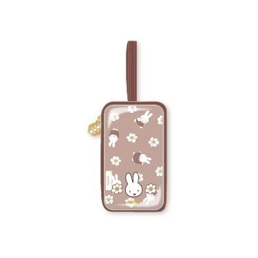 プチキャリーポーチ ミッフィー ストロベリー&チョコレート ブラウン