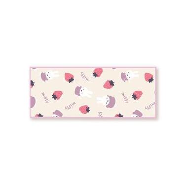 クイックドライフェイスタオル ミッフィー ストロベリー&チョコレート ピンク