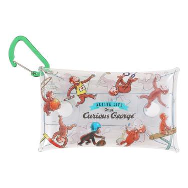 クリアマルチケース おさるのジョージ スポーツ【ロフト限定】