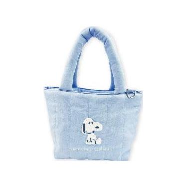 トートバッグ スヌーピー ブルー