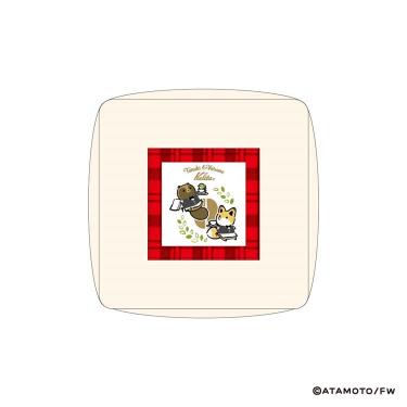 ボックスポーチ タヌキとキツネ×カリタ
