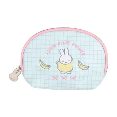 ラウンドティッシュポーチ ミッフィー バナナ
