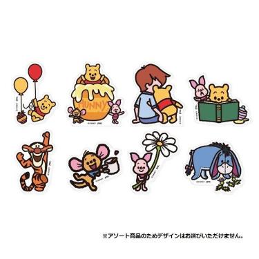 シークレットアクリルステッカー タロアウト くまのプーさん ※アソート商品のためデザインは選べません