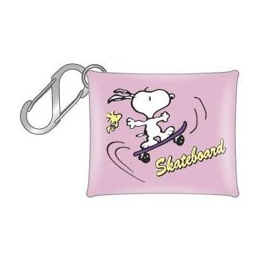 クリアマルチケースSS スヌーピー PEANUTS GROOVE ピンク【ロフト限定】