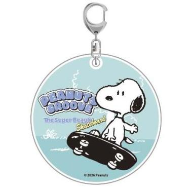 スライドアクリルキーホルダー スヌーピー PEANUTS GROOVE【ロフト限定】