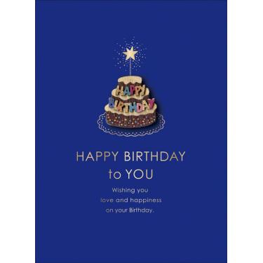 ウッドパーツ バースデー カラフルケーキ