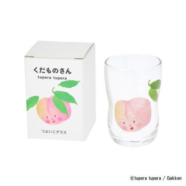 くだものさん つよいこグラス 185ml もも 【ロフト限定