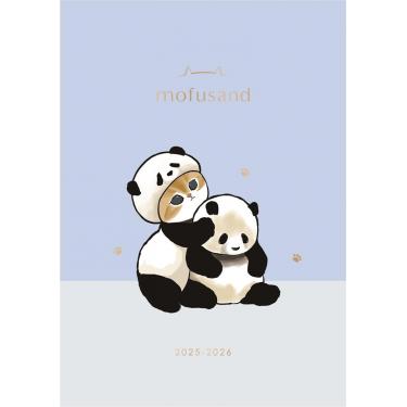 2025年3月始まり手帳 月間 A6 mofusand パンダ