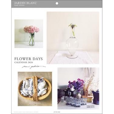 2026年1月始まりカレンダー 壁掛け フラワーデイズ