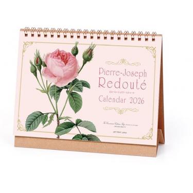 2026年1月始まりカレンダー 卓上 ルドゥーテ