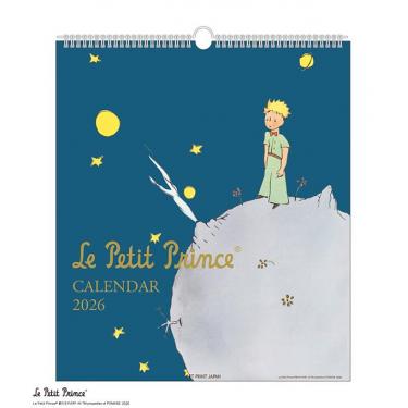 2026年1月始まりカレンダー 壁掛け 30角 星の王子さま