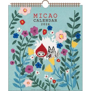 2026年1月始まりカレンダー 壁掛け 30角 MICAO