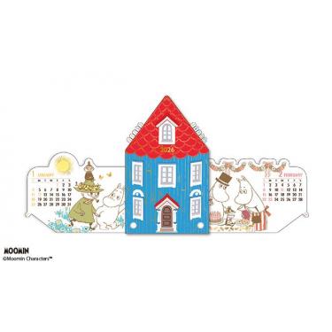 2026年1月始まりカレンダー 卓上 スライド ムーミン
