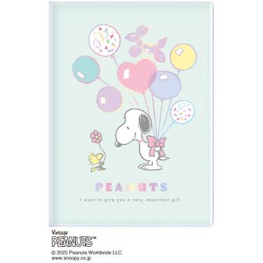 2025年10月始まり 週間ブロック B6 コミックデザインダイアリー ピーナッツ バルーンギフト