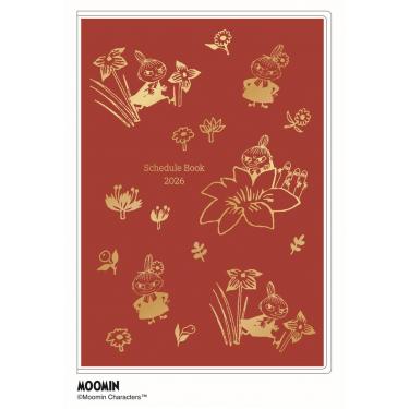 2025年10月始まり手帳 月間 A6 ムーミン リトルミイ