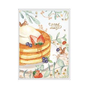 2025年12月始まり手帳 月間 B6 omiso 森のカフェ