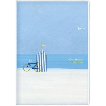 2026年1月始まり手帳 週間ブロック B6 葉祥明 Beyond the sea