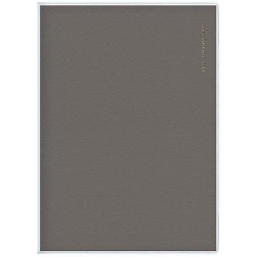 2025年12月始まり手帳 月間 A5 ガントチャート グレー