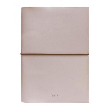 2025年12月始まり手帳 週間ブロック 見開き4日 B6 finie ピンクベージュ